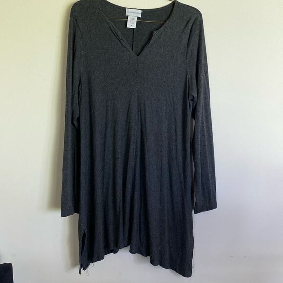 Soft Surroundings Medium Long Grey Top - Picture 1 of 5